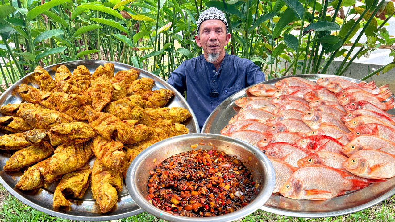 IKAN TALAPIA GORENG CICAH KUAH ASAM KICAP‼️