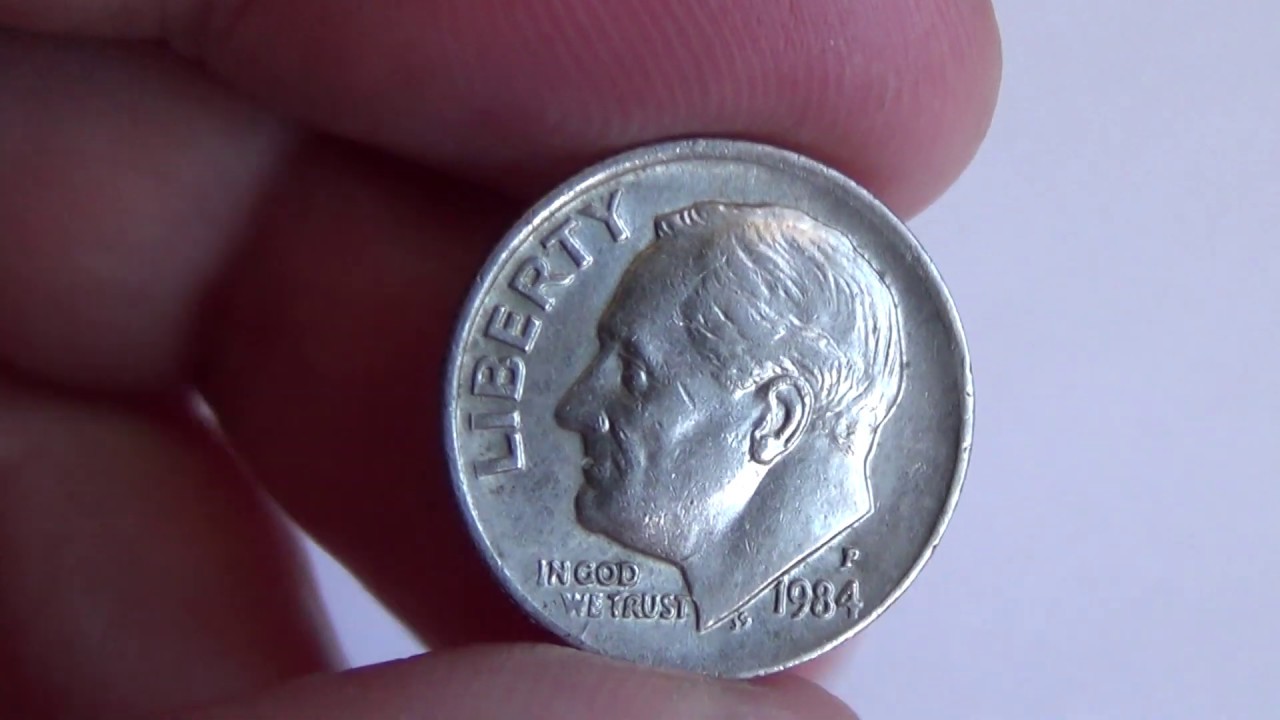 Coin USA one dime 1984/Монета США 1 дайм 1984 год