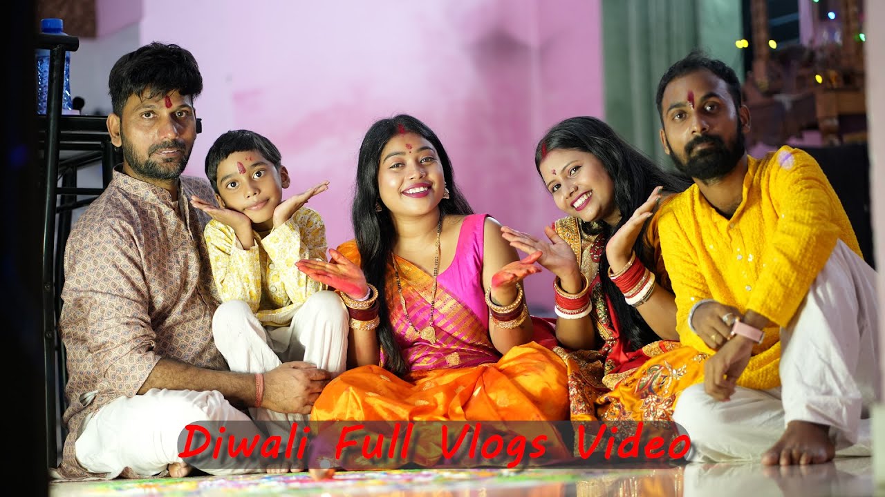 #myfirstvlog || Diwali Vlogs 2025 || Family Ke Sath Masti || #newvlog