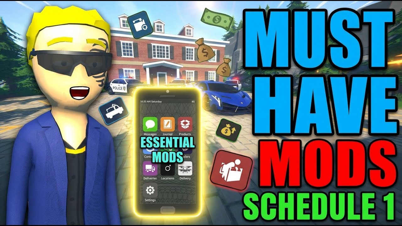 These Essential MODS For Schedule 1 Need Attention