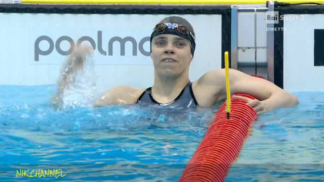Alessia Polieri Finale 200 delfino Europei di nuoto Londra 2016