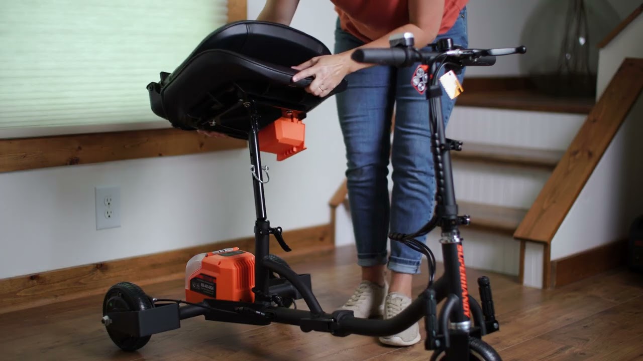 How to Assemble the SuperHandy Passport Mobility Scooter | GUT112