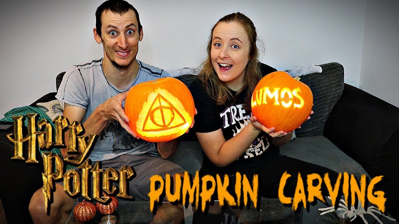 HARRY POTTER PUMPKIN CARVING