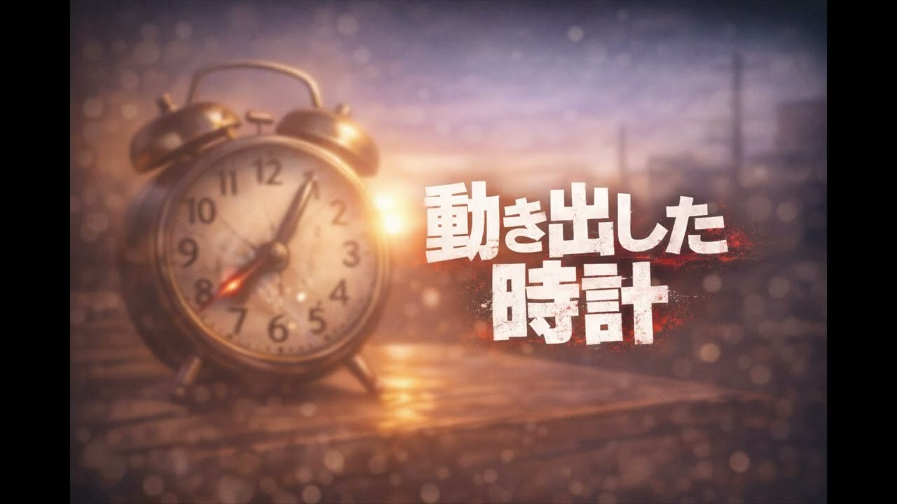 動き出した時計