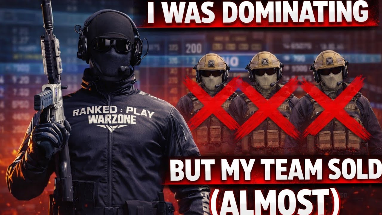 I was dominating Ranked MP Overload but teammates almost SOLD the WIN