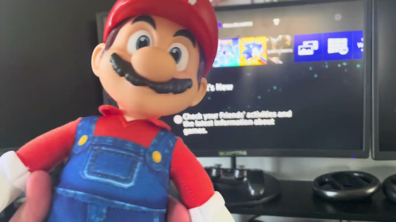 Mario Watches A Universal Studios Logo And It Scares Him Away. (Movie Version)