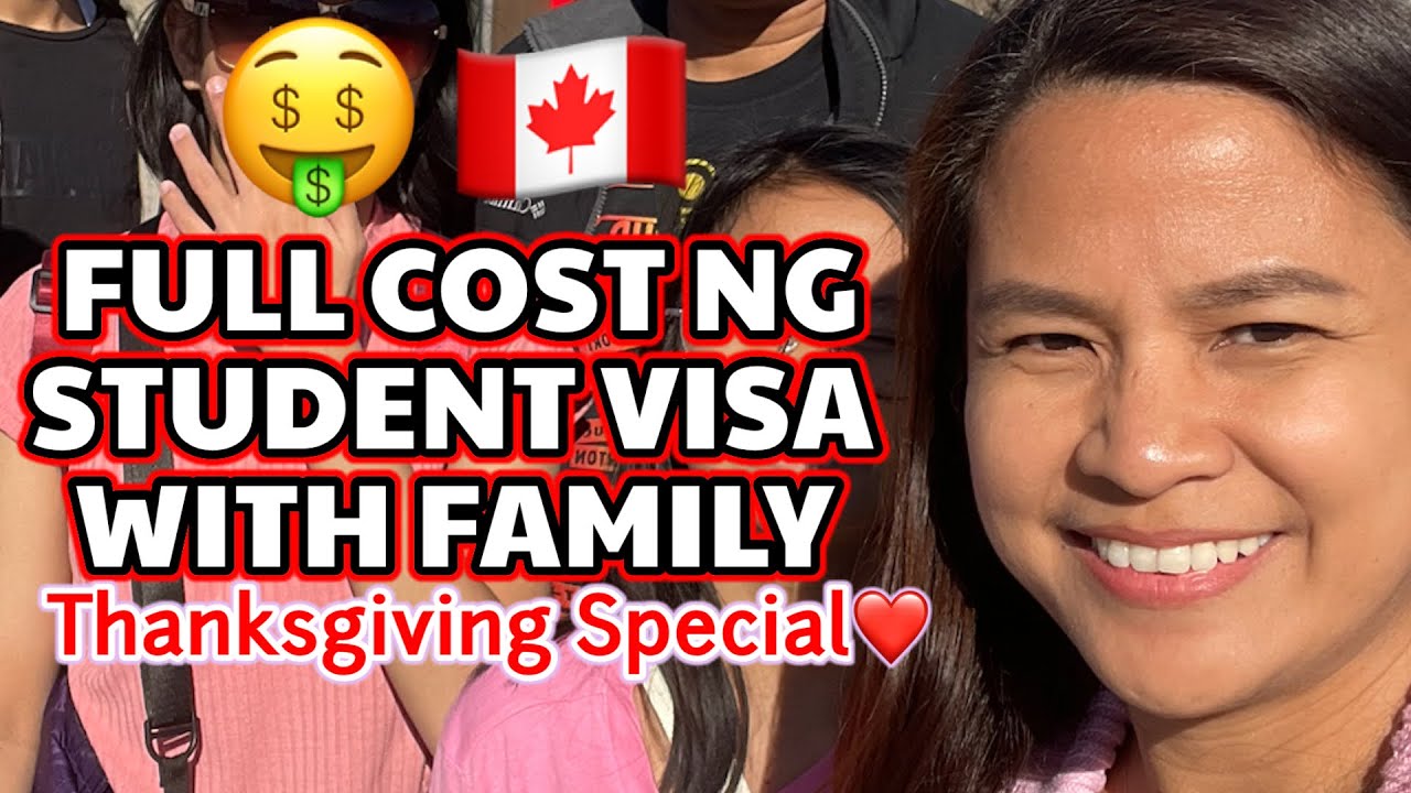 🇨🇦 1st THANKSGIVING | FULL COST FAMILY STUDENT VISA 🇨🇦 | VLOG 10 | Buhay Canada | Pinoy in Canada
