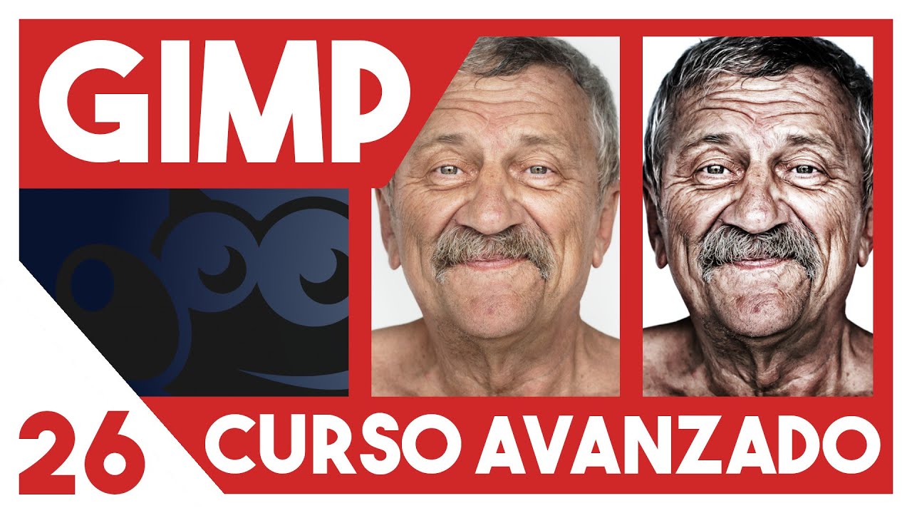 GIMP 2.10 Curso AVANZADO  ▶▶  26. Efecto Dragan