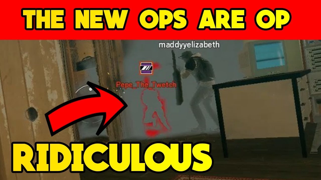 The New Ops are OP - Rainbow Six Siege Gameplay
