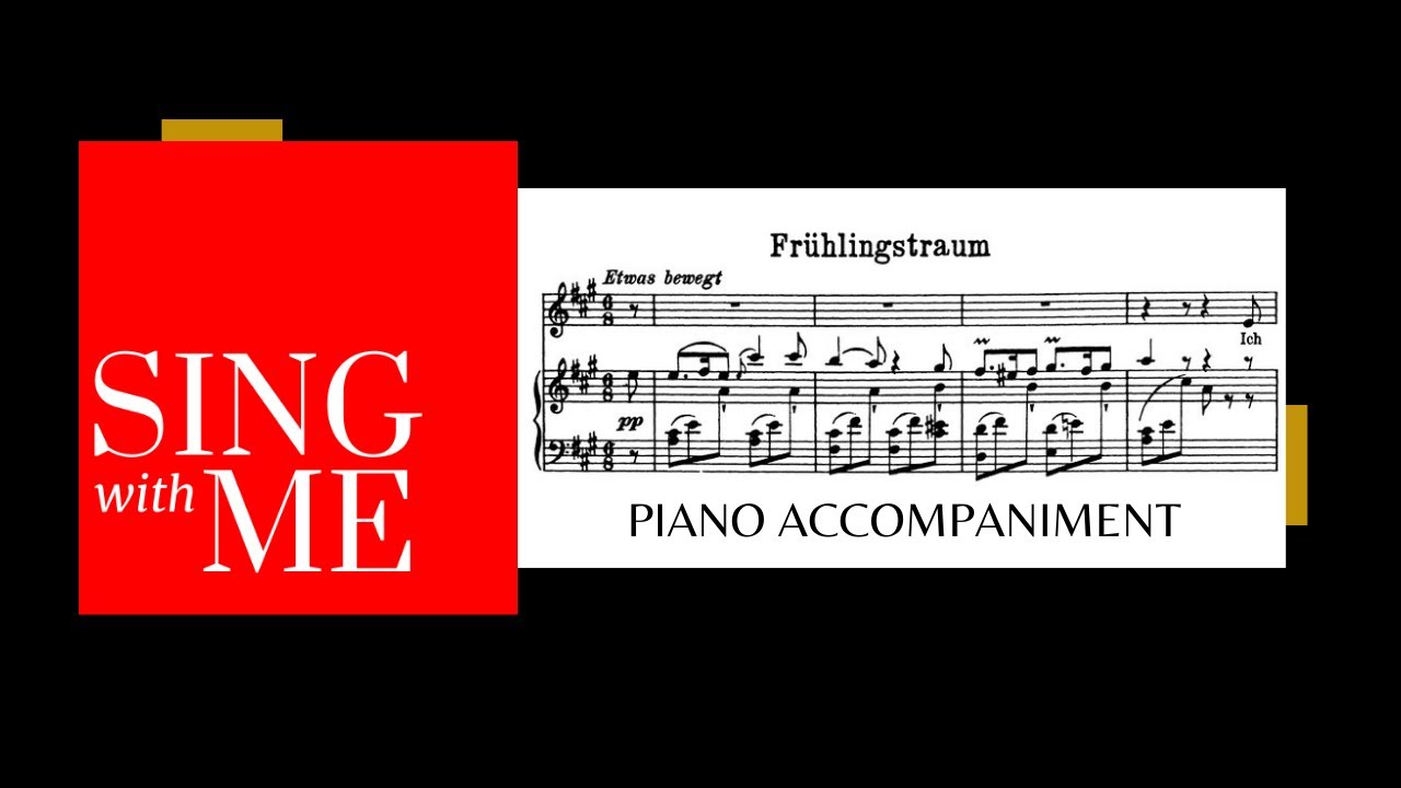 Fruhlingstraum - Accompaniment A major - Schubert