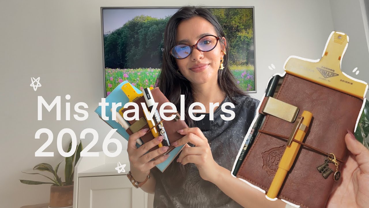 Mis Journals tipo travelers para el 2026 🖋️📖