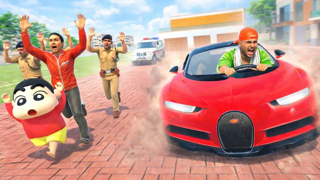 Shinchen and Jack purchase Brand new Car 🚗 | Indian Theft Auto Simulator