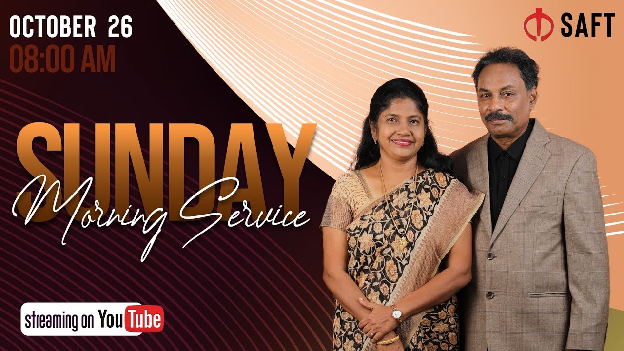 🔴Live | Sunday Morning Service | 26 Oct 2025