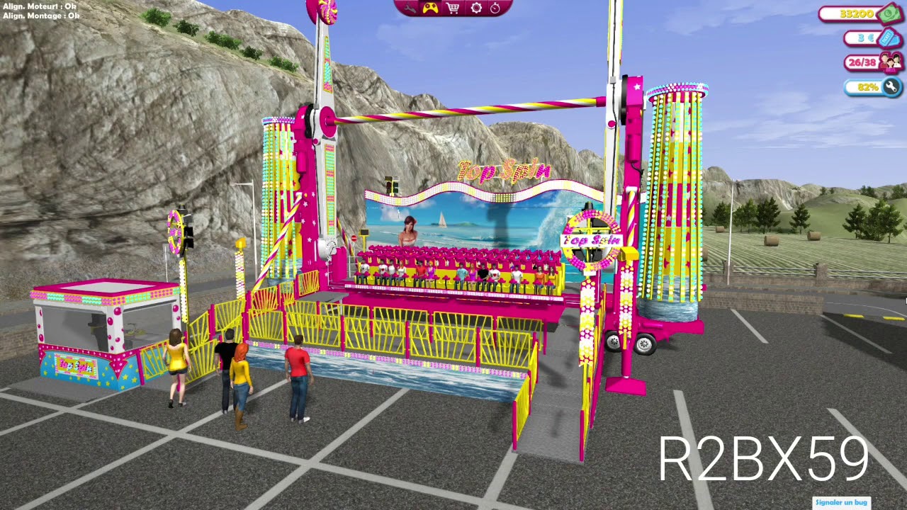 Montages TOP SPIN manège 🎡