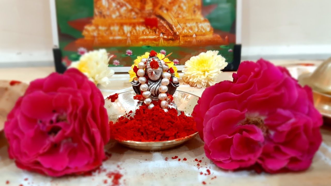 పంచామృతాలతో అమ్మవారికి అభిషేకం Ammavari Abhishekam and Kumkuma Pooja At Home