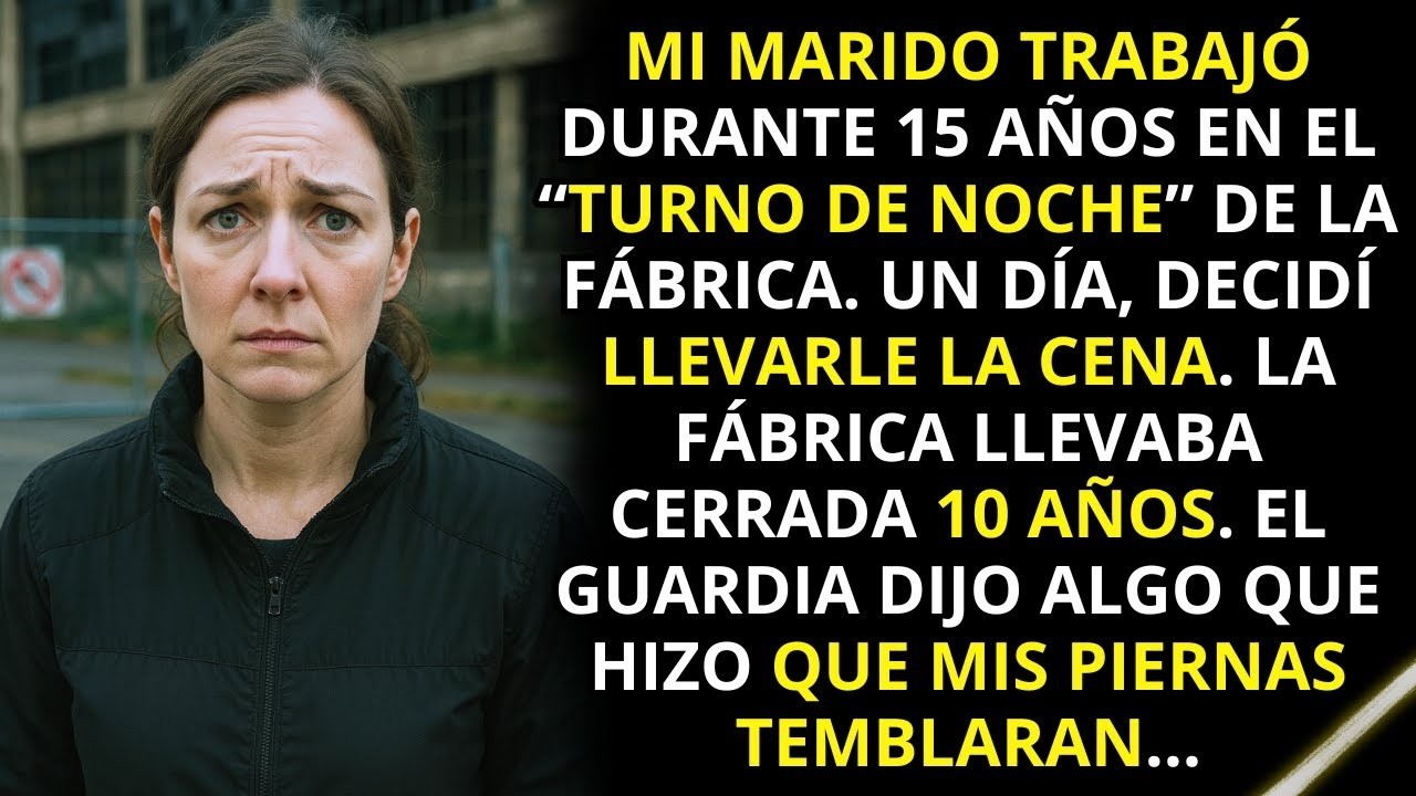 Mi marido dijo trabajar en el ‘turno de noche’ durante 15 años … Pero lo que descubrí…