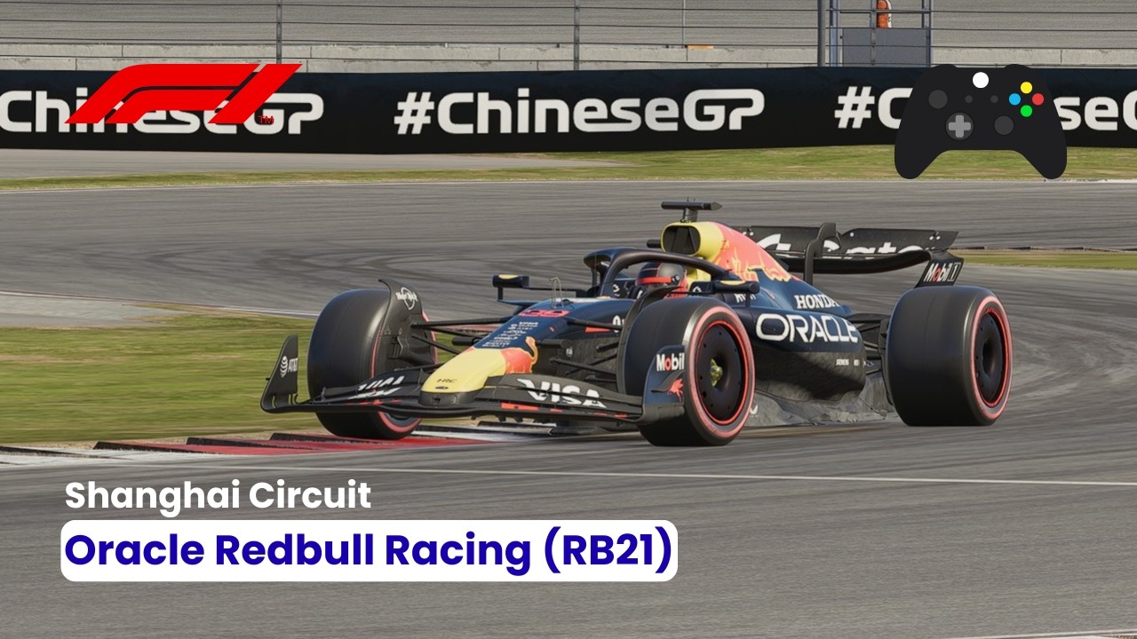 Chinese GP Oracle RedBull Racing (RB21) Hotlap | F1 25