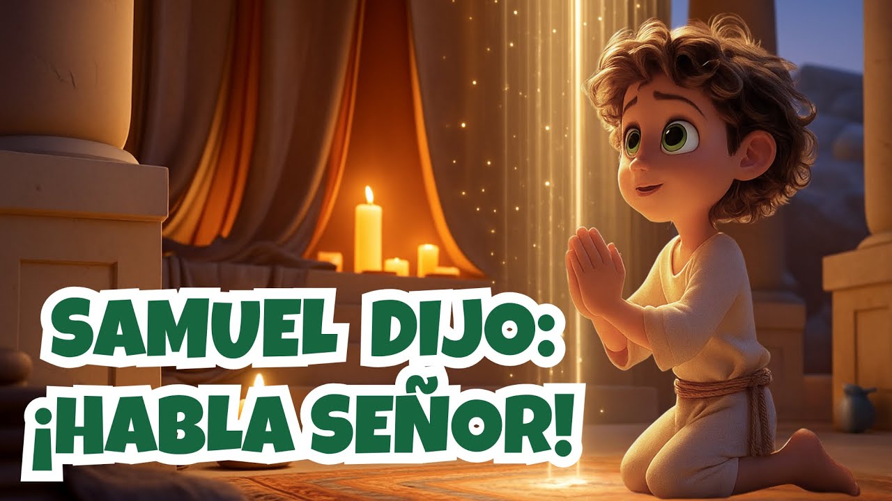 Samuel Dijo: Habla Señor (🇪🇸 Español) | Canción Cristiana Infantil | Historia Bíblica Cantada Niños