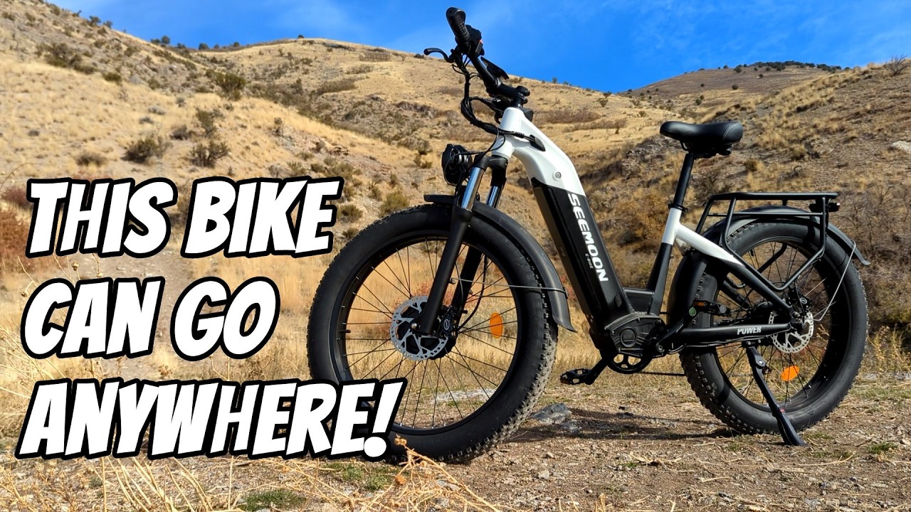 Этот Seemoon eBike оснащен двумя двигателями и обладает огромной мощностью!
