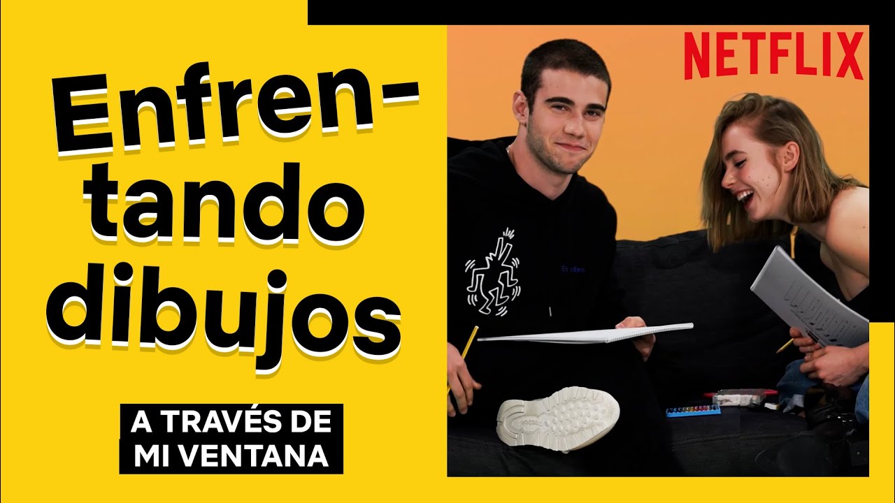 Enfrentando los dibujos de CLARA GALLE y JULIO PEÑA | A través de mi ventana | Netflix España