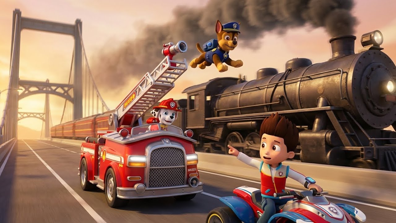 The Runaway Rail! 🚂💨 | High-Speed Train Rescue & Chase&rsquo;s Daring Leap!