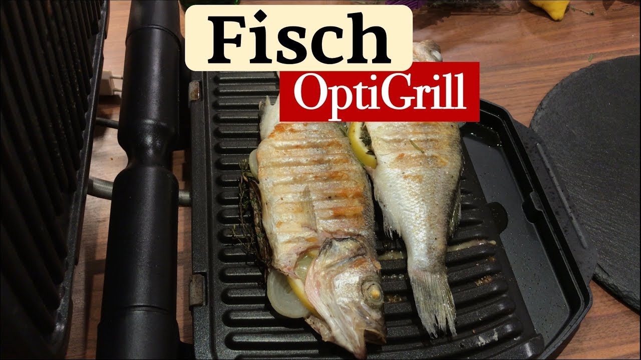 Fisch im Tefal OptiGrill