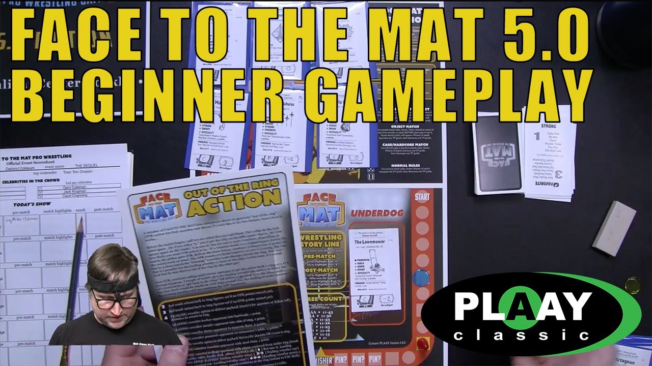 CARD 2 | FACE TO THE MAT 5.0 BEGINNER GAMEPLAY | Other Wrestling Games Live Play | PLAAY GAMES 2021