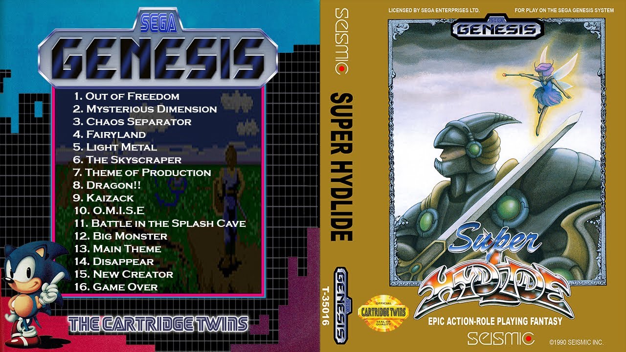 Super Hydlide - Sega Genesis OST