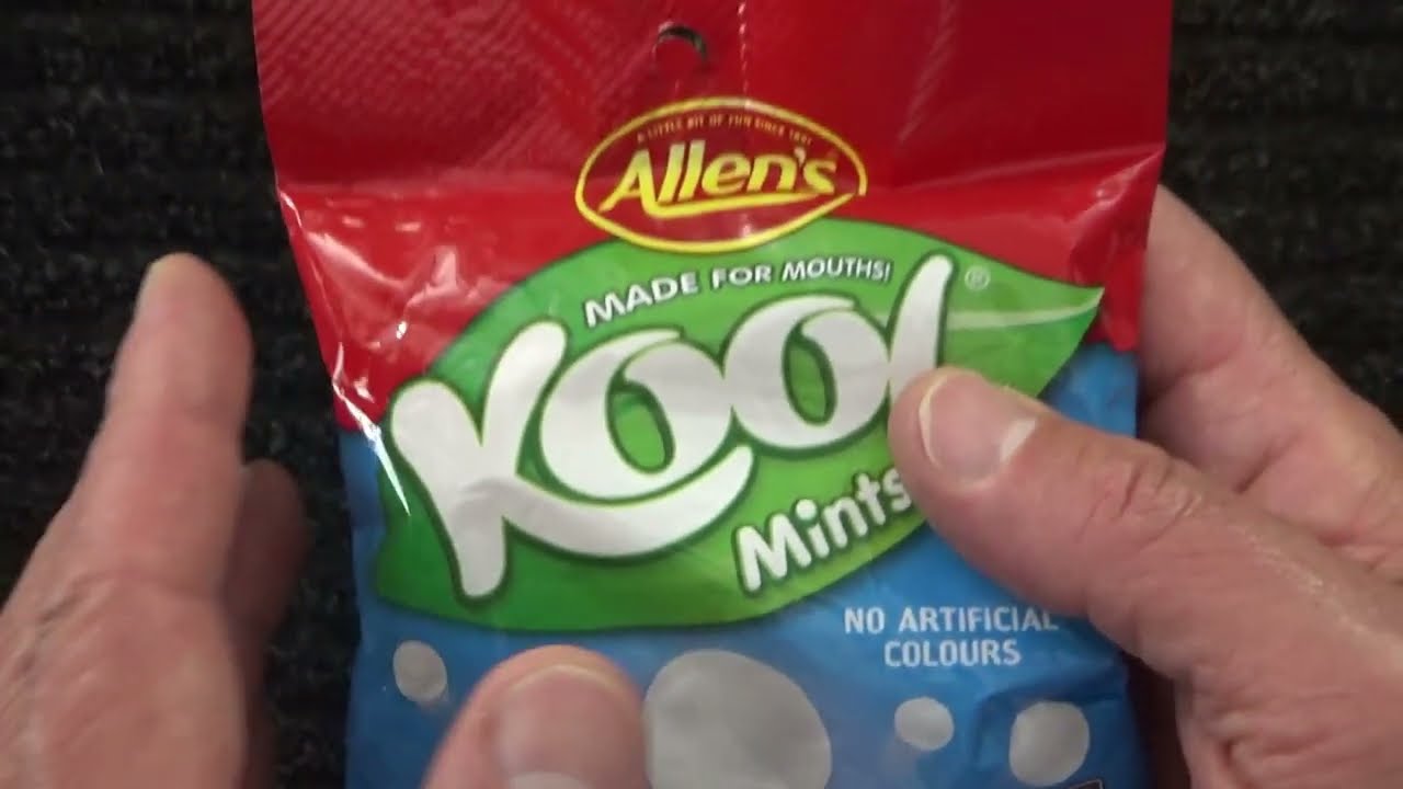 ASMR - Kool Mints - Australian Accent - Discussing in a Quiet Whisper, Eating & Crinkles