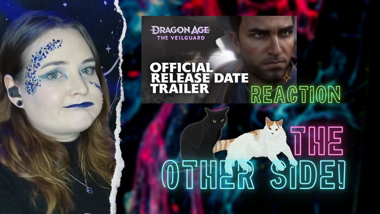 Pan as in pancake faces? | The Other Side! | Dragon Age Veilguard Release Date Trailer Reaction