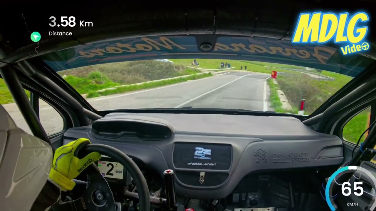 2°RALLYMONTI SICANI •A.VELLA-E.BARSALONA• Peugeot 208 R2B