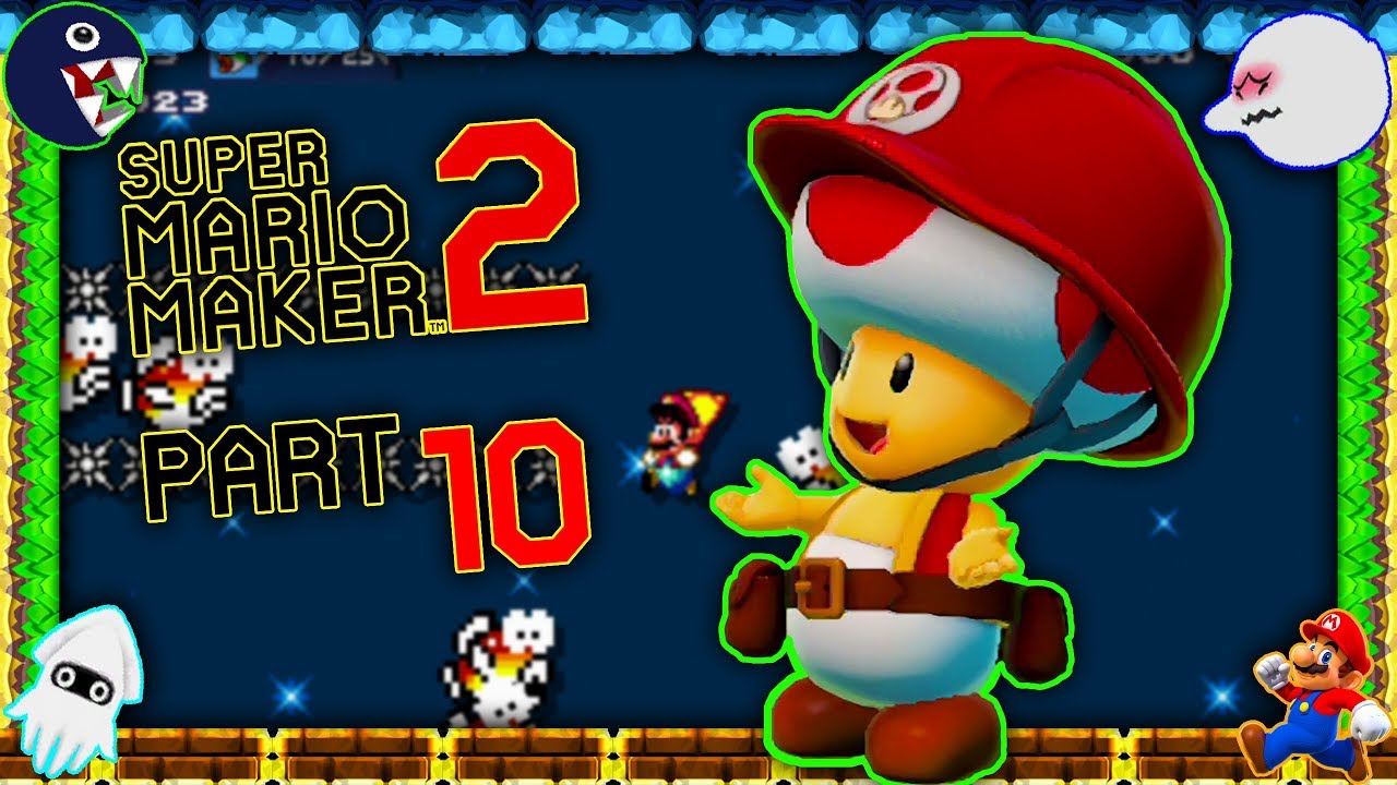 Roter Toad verschwunden! 🧰 SUPER MARIO MAKER 2 #10