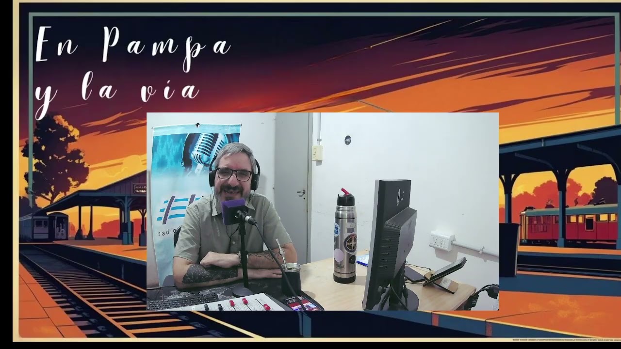 Editherian en pampa y la vía