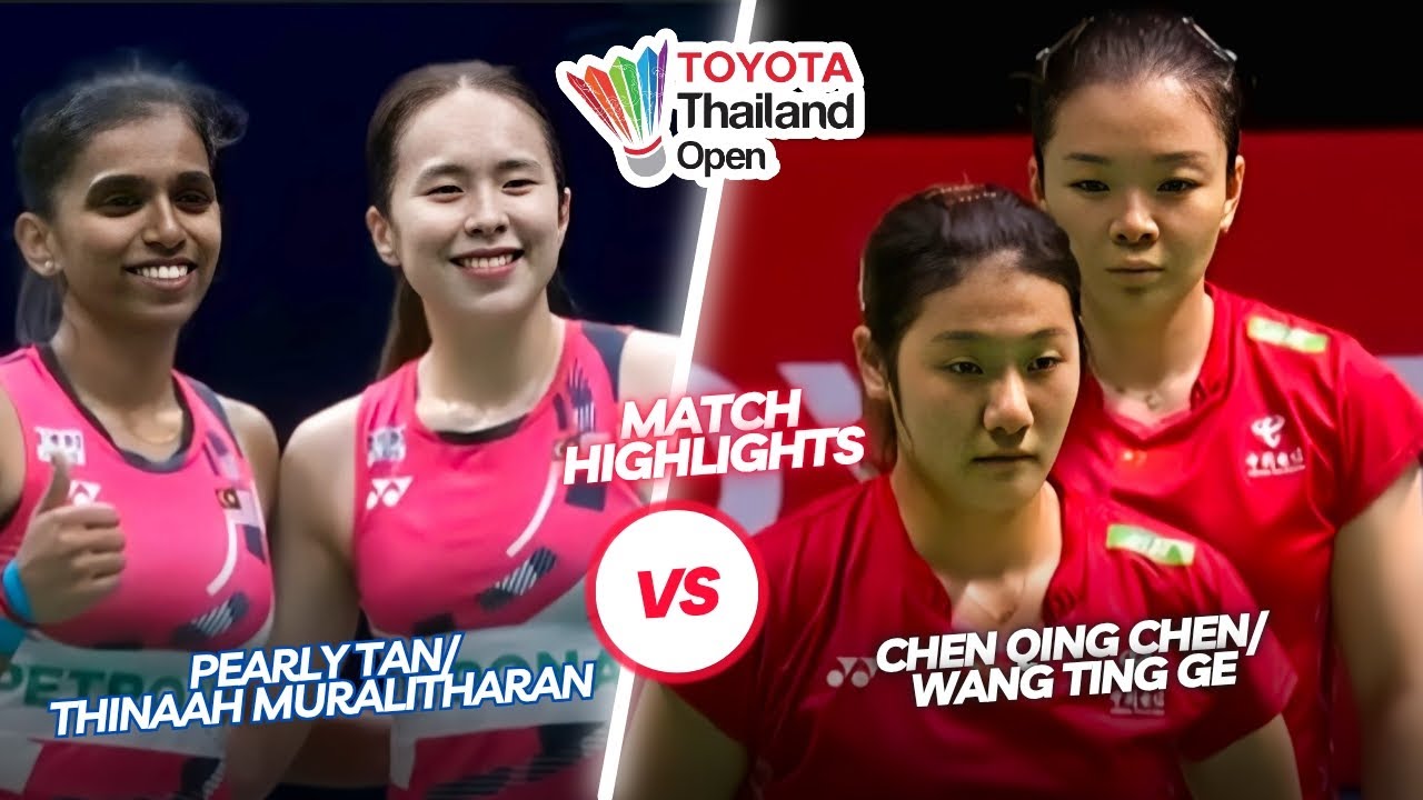 Incredible‼️‼️Tan/Muralitharan (MAS) vs Chen/Wang (CHN)‼️‼️Thailand Open 2025