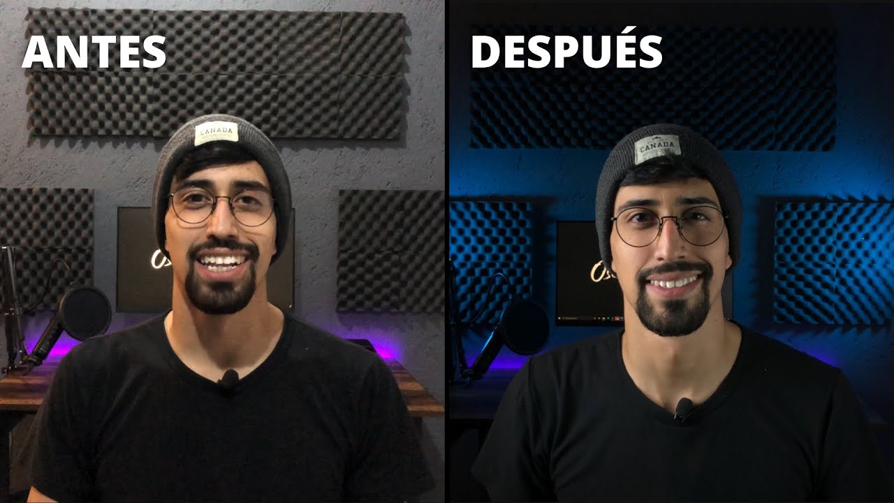 CÓMO ILUMINAR tus VIDEOS de YOUTUBE como un PROFESIONAL