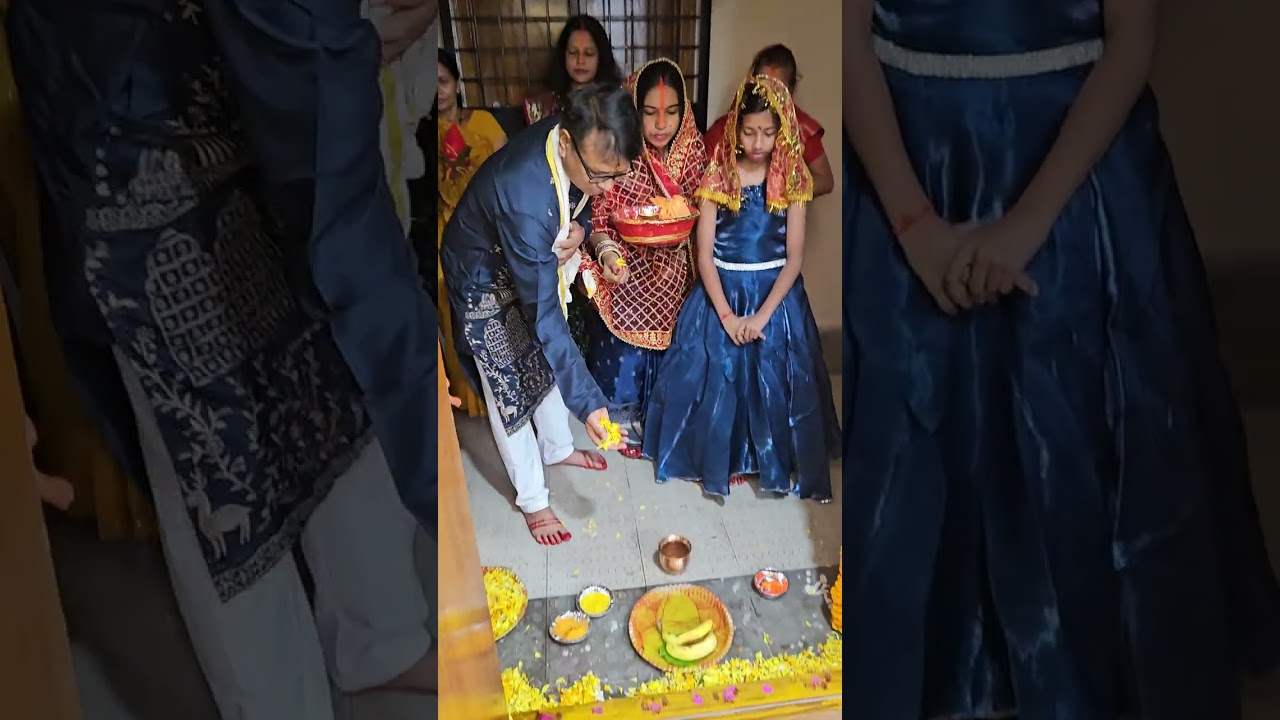 Griha Pravesh Ceremony at Our New Home in Hyderabad