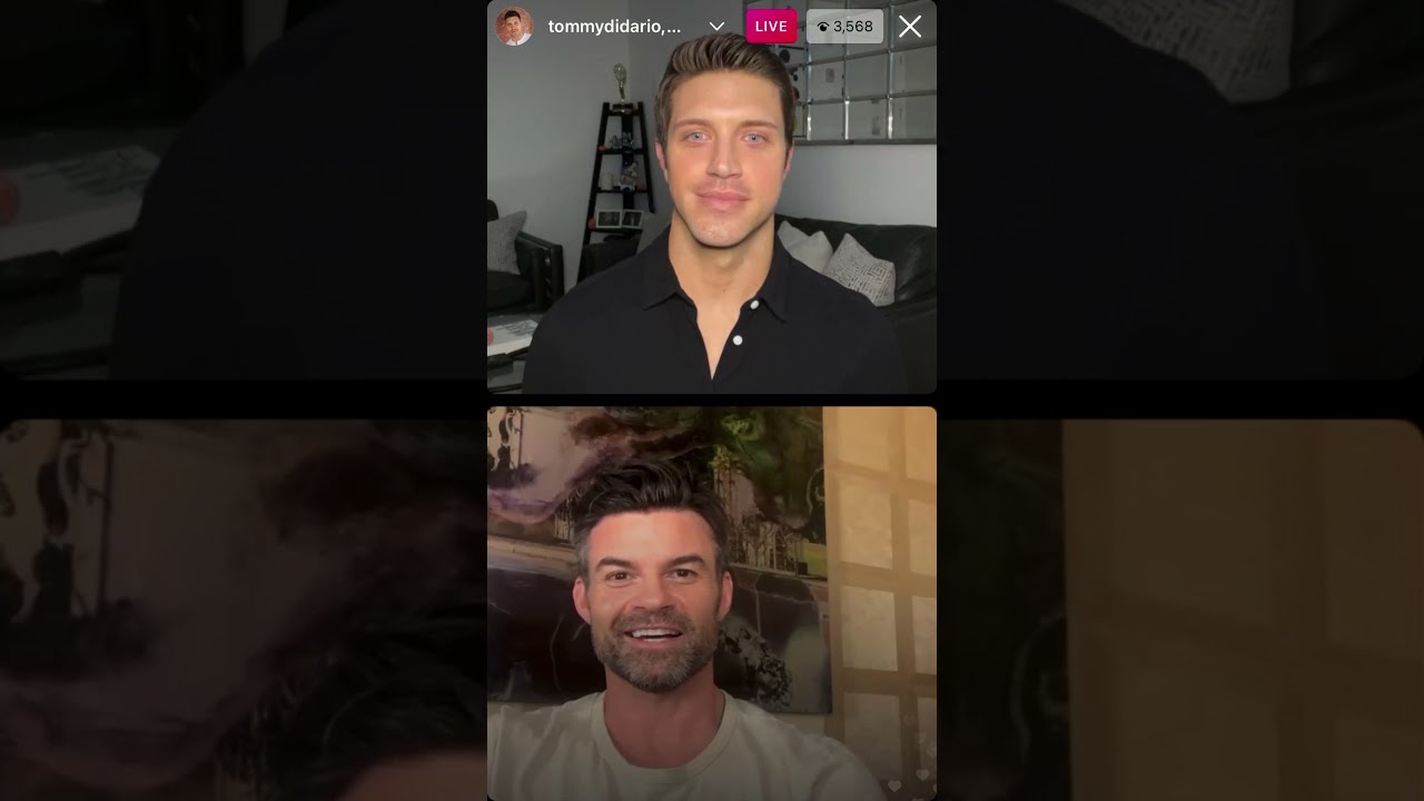 Daniel Gillies's Instagram Live Interview (9/24/2021)