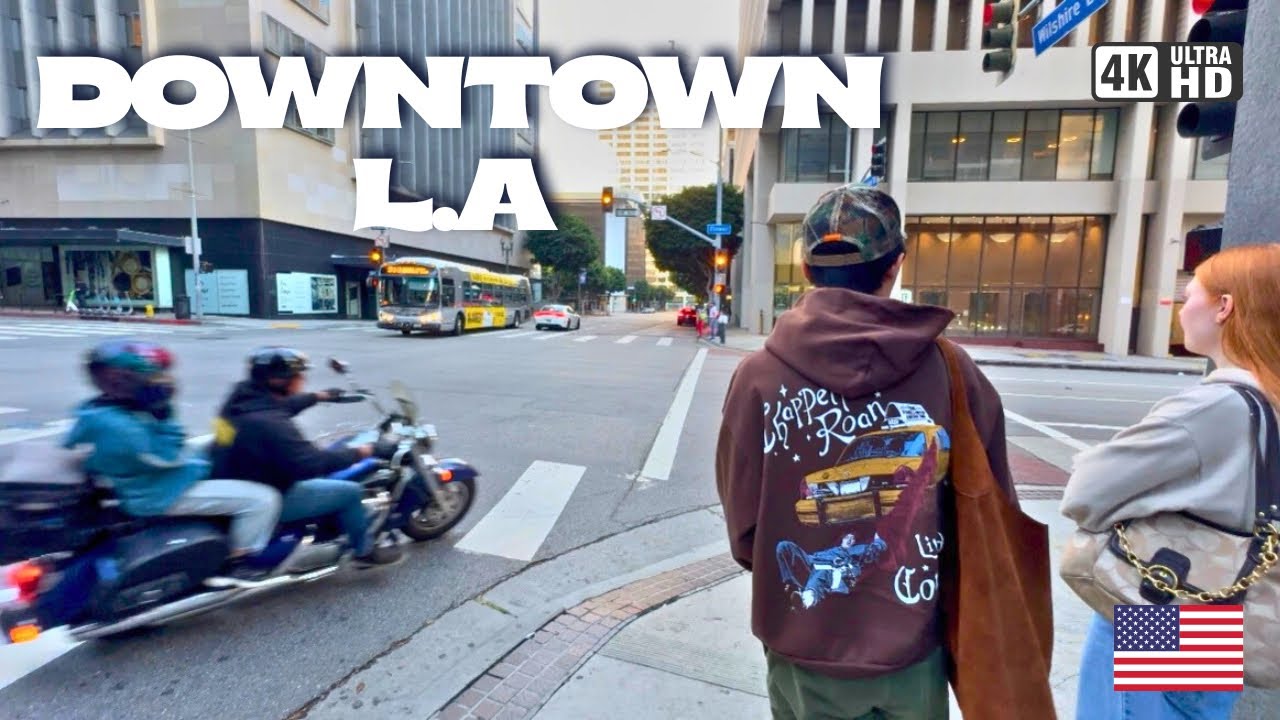 Downtown, Los Angeles - Walking Tour 4K [ October 2025 ] Crypto.com Arena 