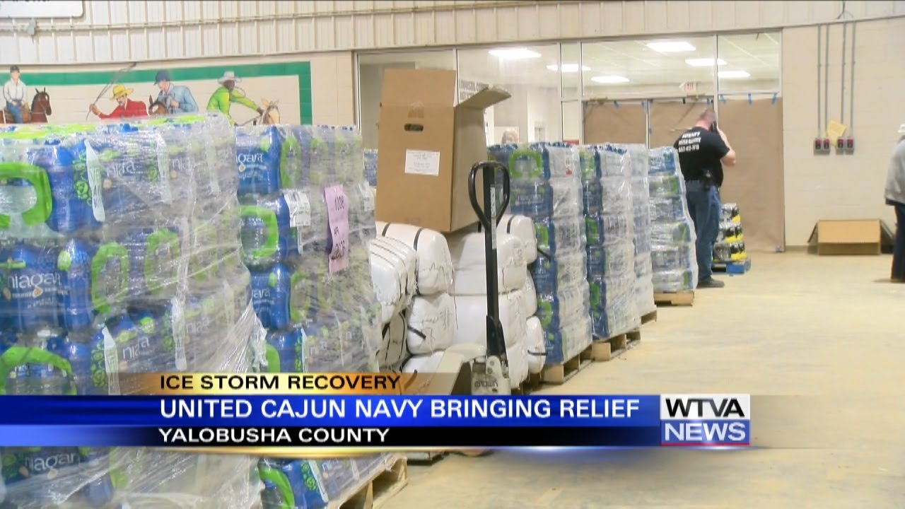 United Cajun Navy aids ice storm victims in Yalobusha County