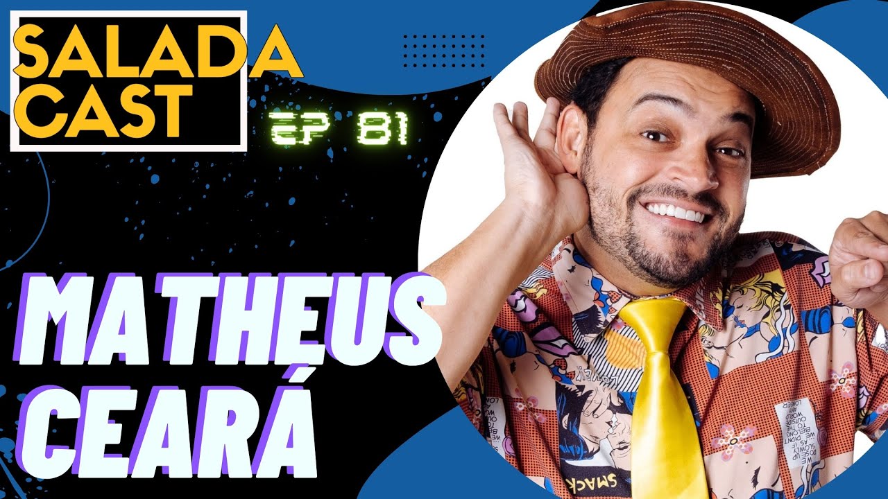 MATHEUS CEARÁ NO SALADACAST AO VIVO! EP 81 #podcasts #podcastbrasil #cortes