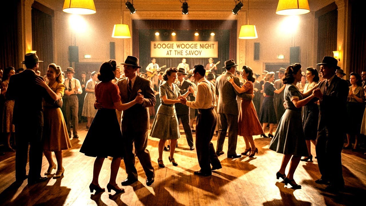Boogie Woogie Dance Night : Lively Dance hall & Swing Piano