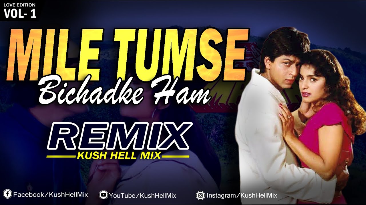 Mile Tumse Bichhad Ke Ham | Remix | Kush Hell Mix | Kumar Sanu | Alka Yagnik | Mere Sajan Dua Karna