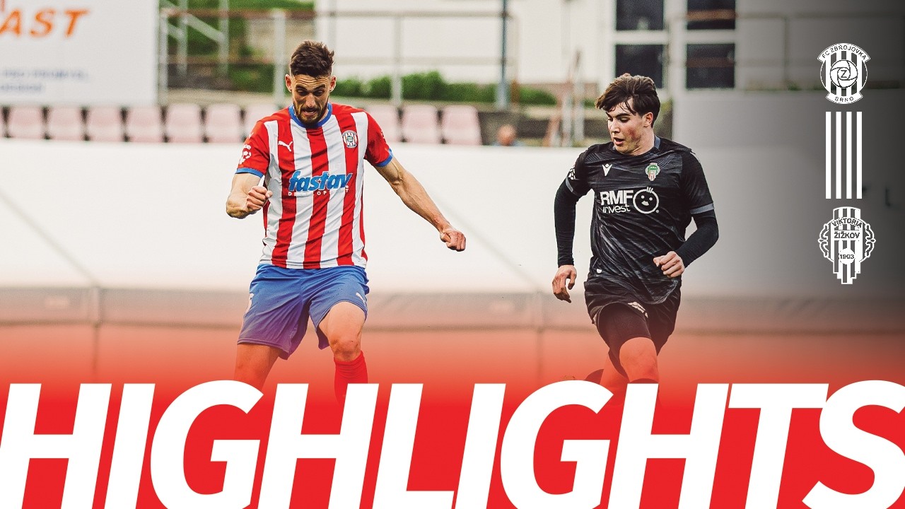 Sestřih utk&aacute;n&iacute; FC Zbrojovka Brno vs FK Viktoria Žižkov