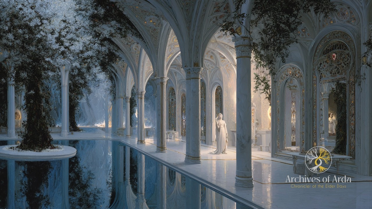 Lothlórien at Twilight | Ethereal Elvish Music for Reading & Study | 1 Hour Loop