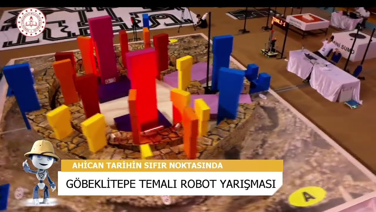 🤖 14. Uluslararası MEB Robot Yarışması (1.Gün)