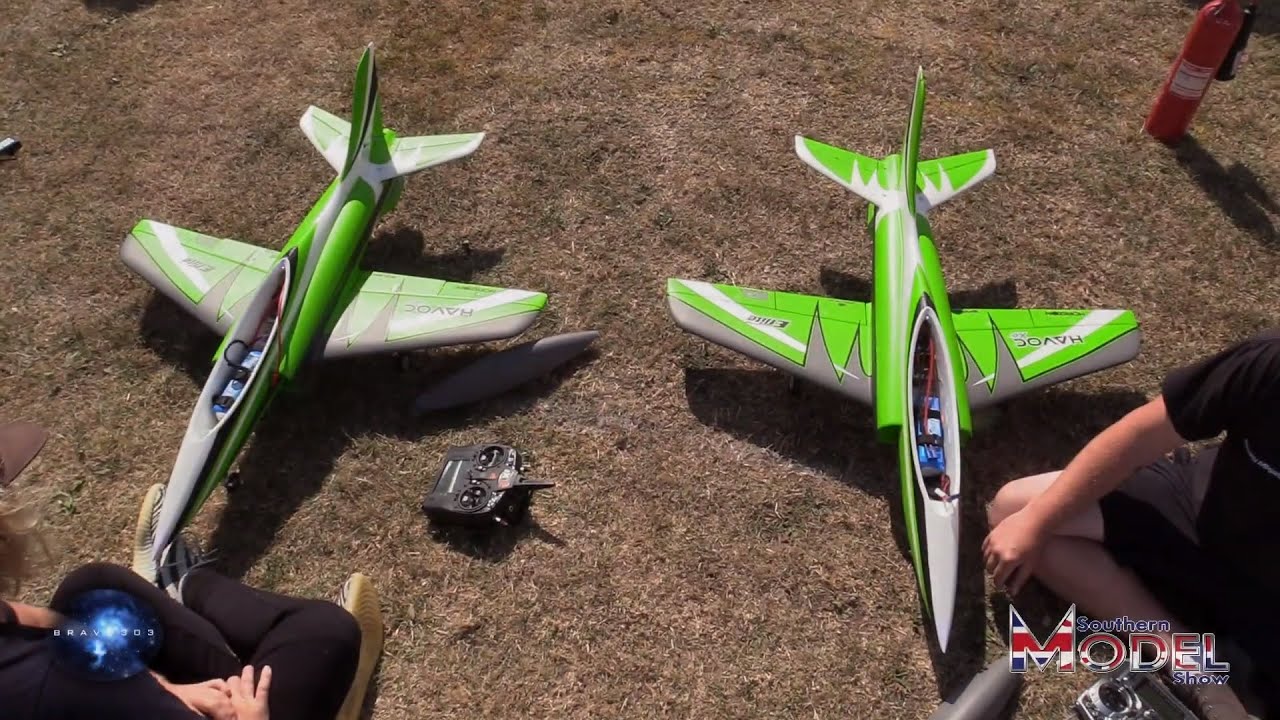 E Flite Havoc EDF Due Flight demonstration Southern Model Show 2019