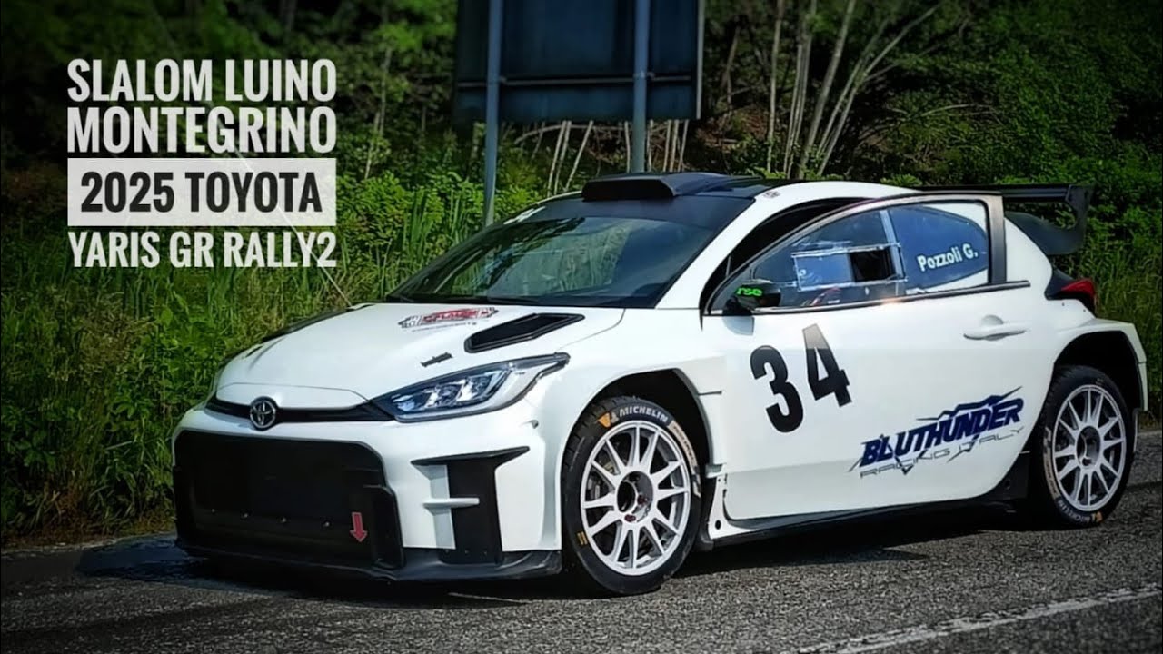 Slalom Luino Montegrino 2025 - Toyota Yaris GR Rally2