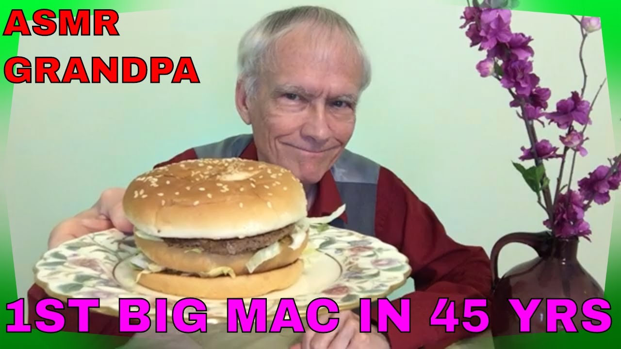 АСМР: Мой первый Биг Мак за 45 лет! 4,19 доллара в 2019 году (это видео); Сколько вы платите сейчас?