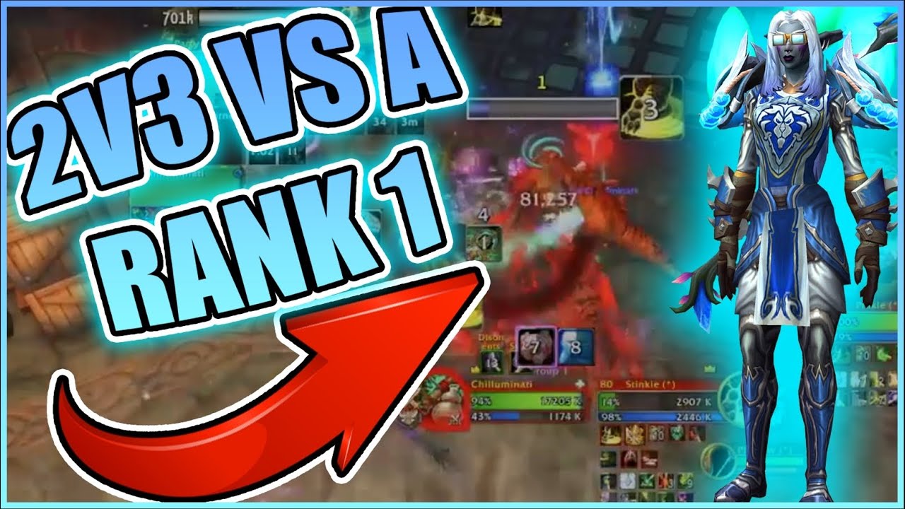 2V3 vs a RANK 1 | Mistweaver PvP | The War Within