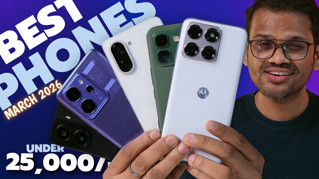 Top 5 Best Phone Under 25000 in March 2026 I Best 5g Mobile Phone Under 25000